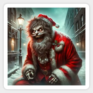 Dr Jekyll and Mr Claus Sticker